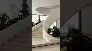 A unique design solution for a staircase in a modern home 🏠 #zrobimarchitects #interiordesign