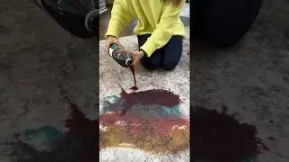 This stain is NEVER coming out😔 #satisfyingvideo #cleaning #clean