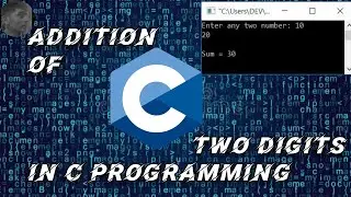 Addition of two digits in C programming | #cprogramming #coding #clanguage #techsuryanshsk