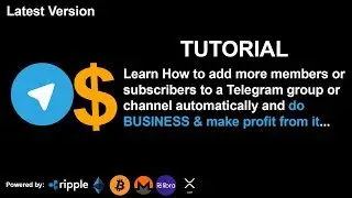 How To Add Bulk Members in Telegram Groups and Channel | Scrap Group and Channels | Free | Python