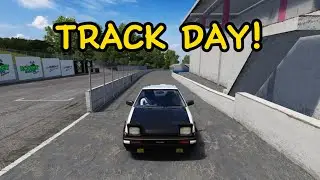 Toyota AE86 (Trueno) On Track | Dover Raceway | Assetto Corsa