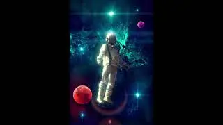 Astronaut In Space (Adobe Photoshop)