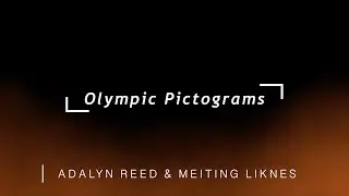 Creating Olympic Pictograms (graphic design project)