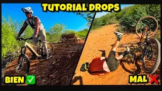 ¡Así Es Como Se Domina un Drop en MTB! 🚀✅