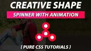 Spinner Create Using by Pure CSS Create by VRPawar