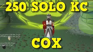Loot From 4 Months At Chambers of Xeric | Loot From 250 Solo KC At COX (OSRS)