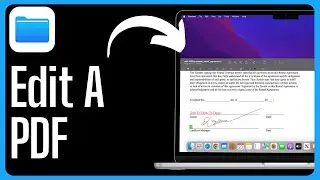 How To Edit A PDF on a MacBook