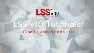 Export Upload Codelist to survey instrument Command - LSS Tutorial