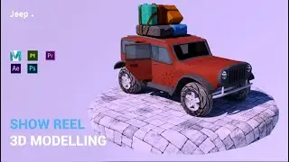 3D Modelling Art l Show Reel 2022