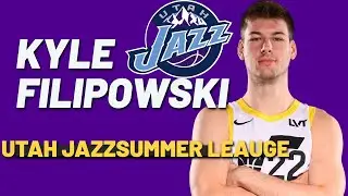 Kyle Filipowski Utah Jazz NBA Summer League 2k25 Highlights | 👀 Draft Steal!