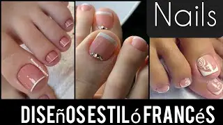 French Pedicure Designs 2021 | French Nails ❤️ 2022 