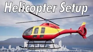 Unreal Engine 5 Helicopter Setup Tutorial [K2 Aircraft Physics]