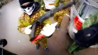 Страйкбол с GoPro.