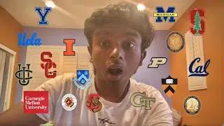 COLLEGE DECISION REACTIONS 2023 (4 IVIES, STANFORD, CMU, UCs, MORE!)