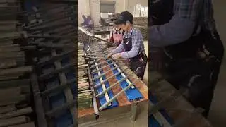 Garden Wood Fence, How to make fence, Active and Fast Worker, Amazing, Superb, Cool.