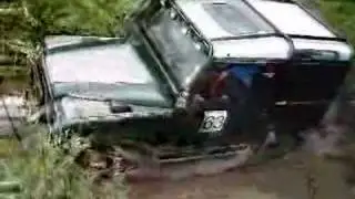 jamboree off road yorkshire4x4 deep hole