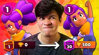 Level 1 from ZERO to 500 TROPHIES with SHELLY