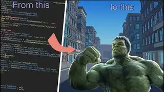 Making The Hulk in Roblox #robloxdev #robloxstudio #hulk #marvel