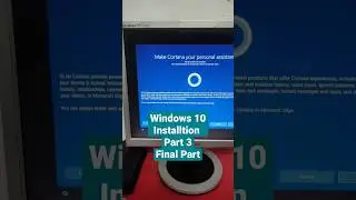 How to install Windows 10 Part 3 of 3 #computerlearning #ytshorts #shorts #computershorts