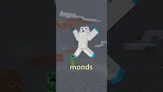 Mining Diamonds in Minecraft😅#shorts
