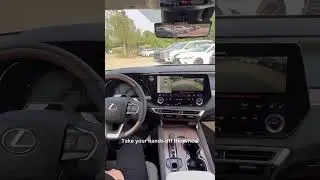How to activate the Lexus Advanced Park feature