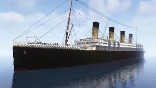 Minecraft titanic build