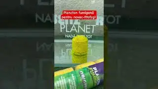Plancton fumigenă Senzor pentru pescuit la novac și fitofag!