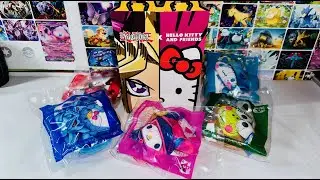 McDonald’s Happy Meal Toys Yu-Gi-Oh! x Hello Kitty And Friends Plushies Toy Review