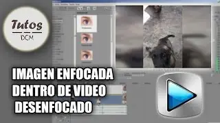 Sony Vegas imagen enfocada dentro de un video desenfocado Tutos DCM