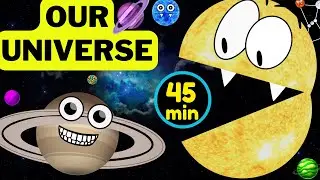 ALL ABOUT THE SPACE - educational video for kids @safiredream