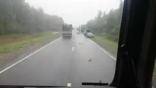08.04.2017. Авария 400 км от Сургута.