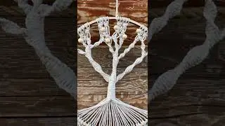 ПАННО МАКРАМЕ ДЕРЕВО ЖИЗНИ 🌳