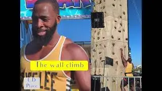 Let’s see how Ade did climbing the wall at the Perry GA Fair