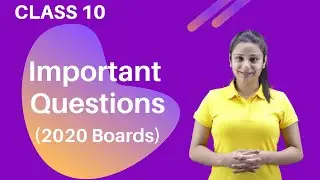 Important Question of English Class 10 2020 | Important Questions of English for Class 10 2020