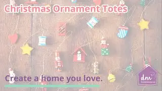 Ornament Totes for Kids