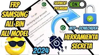 FRP ON All Samsung Junio - Julio 2024 || All Seguridad || All Bin || FRP BOSS TOOL PREMIUM