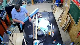 Ламинируем фюзеляж