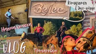 VLOG|конюшня в ВеЛесе|заставила подругу убирать 💩