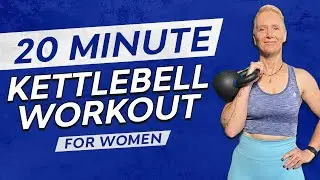 20 Min Kettlebell Workout For Women | Total Body Burpee HIIT Circuit