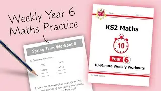 Brilliant 10-Minute Weekly Workouts for Year 6 — from CGP!