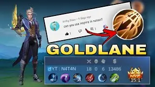 NATAN WITH INSPIRE BATTLE SPELL | TOP GLOBAL NATAN - MOBILE LEGENDS