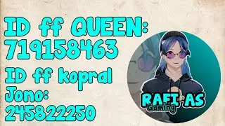 10 ID YOUTUBER FF TERBARU !! KOPRAL JONO DAN QUEEN