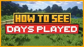 🟨 HOW to see the DAYS PLAYED in your MINECRAFT BEDROCK WORLD without MODS or ADDONS
