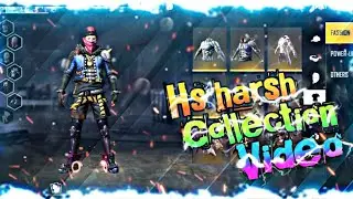 Free fire my Collection video🔥 Hs harsh gaming 🙏💝⚡👍