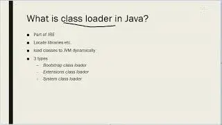 Class Loader Java