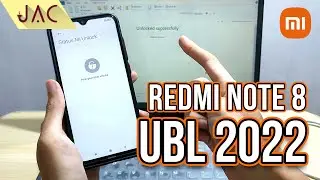 Cara Unlock Bootloader (UBL) Redmi Note 8/Ginkgo Tahun 2022? [JAC Art Code]