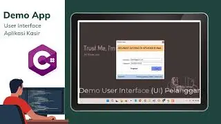 Demo Desain Antarmuka Aplikasi Kasir (User Interface Design)