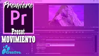 Preset para movimiento de cámara en Adobe Premiere