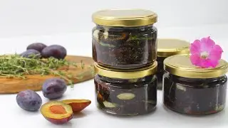 Вяленый деликатес из обычной сливы! ОЧЕНЬ ВКУСНАЯ ПИКАНТНАЯ ЗАКУСКА!