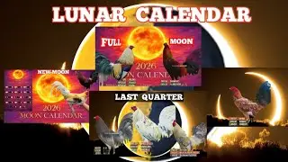 MGA KULAY NG MGA MANOK PANABONG SA LUNAR CALENDAR/FULL MOON, LAST QUARTER, NEW MOON, 1ST QUARTER